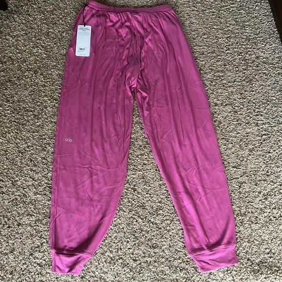 High Waist Ribbed Whisper Pants - Picture 8 of 9